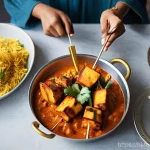 대체육과 세포배양육 - **Prompt:** A vibrant Indian family, including parents, children, and grandparents, gathered around ...